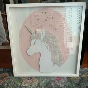 Unicorn wall art